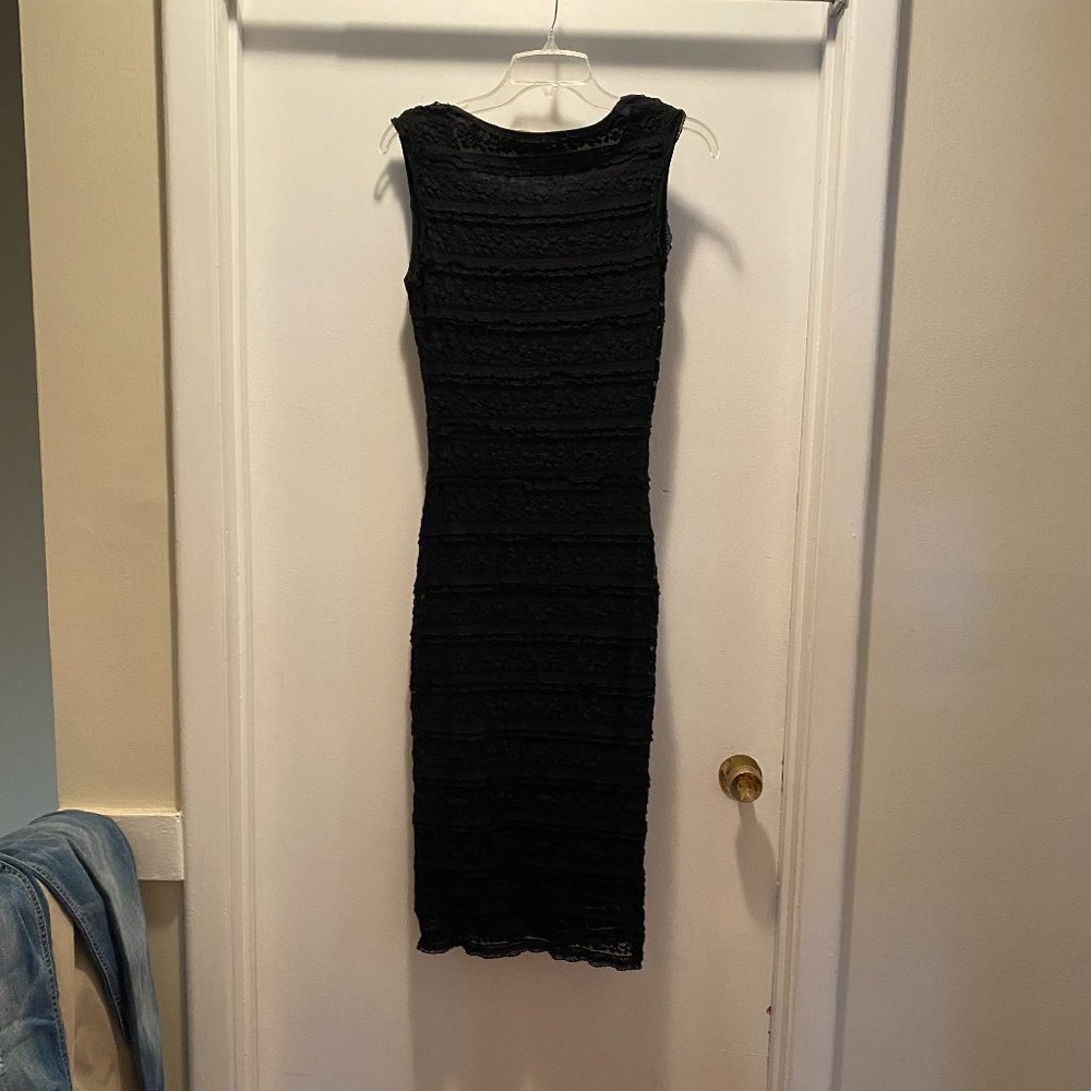 Max Studio Black Lace Dress - Picture 2 of 4